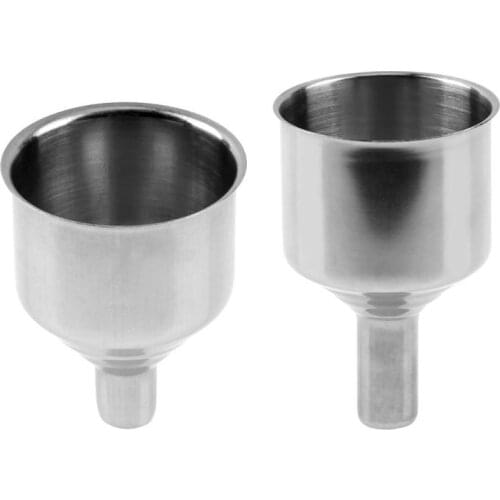 Mini Stainless Steel Funnel Wine Oil Water Honey Hopper Strainer Filter Practical Kitchen Gadget for Perfume Liquid Water Tools