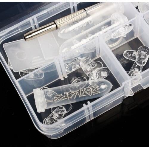 Eyeglasses Glasses Screwdriver Screw Nut Nose Pad Optical Repair Tool Kit SET
