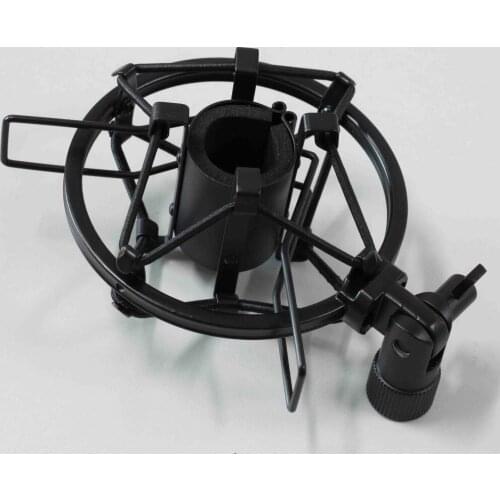 NEW Black Shock Mount fits many thin body microphones