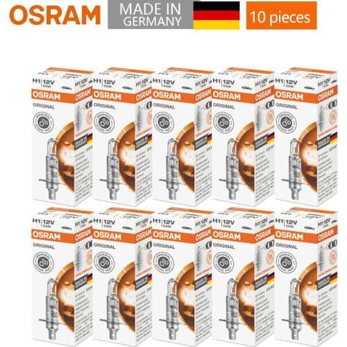 Original H1 Car Halogen Head Lamp Auto Bulb Standard Bulbs 12V 55W 3200K 64150 10PCS