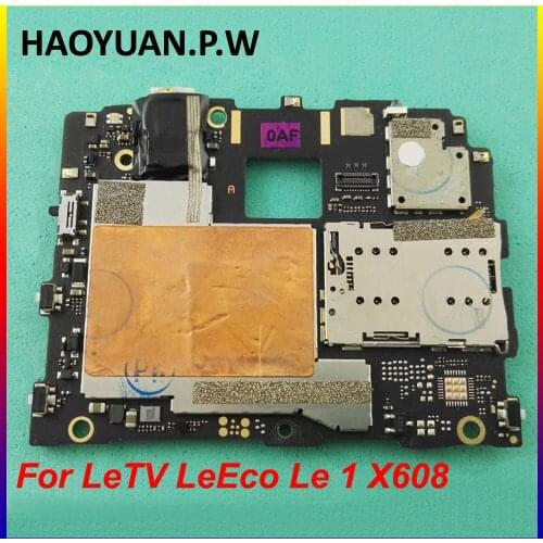 HAOYUAN.P.W Full Work Original Unlocked Mainboard Motherboard Circuits Electronic Panel FPC For LeTV LeEco Le 1 X608 16GB/32GB