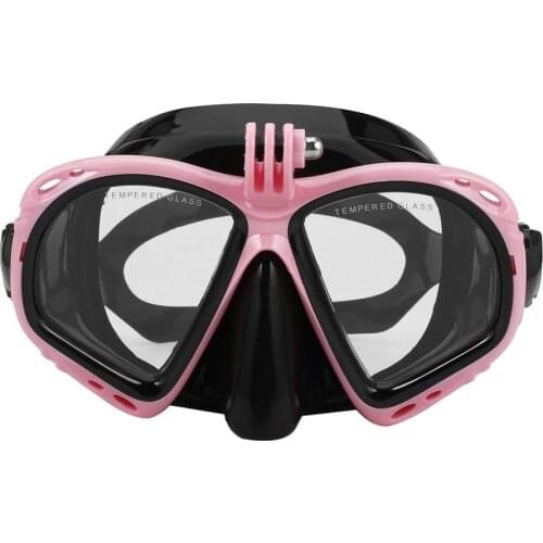 Professional Underwater Diving Mask Scuba Snorkel Swimming Goggles Scuba Diving Equipement Suitable For Most Sport Camera