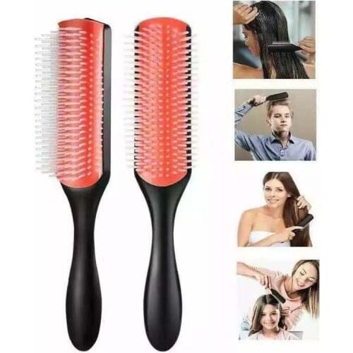 Hair Styling Brush Wheat Straw Detangle Hairbrush Salon Hairdressing Straight Curly Hair Comb Women Tangle Hair Brush Soft