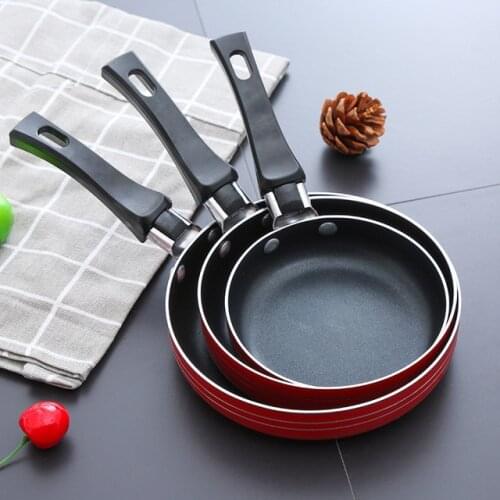 Steak Mini Frying Pan Flat Thicken Breakfast Not Sticky Omelette Pancakes Pot Home Multifunction Raw Frying Pan