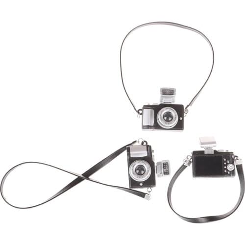 1 Pc New Fashion Super Cute Mini Doll Accessories Retro Camera Dollhouse Miniature Decoration Toy For Children Gift