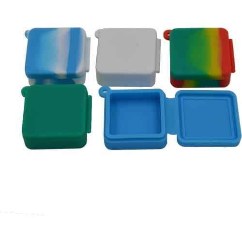 10pcs 9ml Bho Silicone concentrate oil container jars Non stick Dab wax jar for butane Slick oil