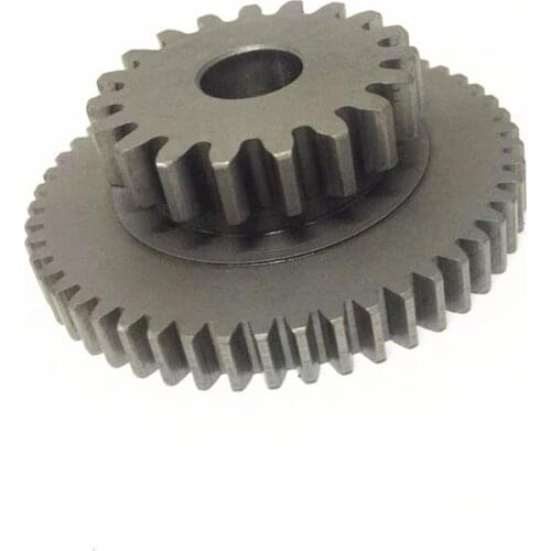 19-51T Chain Drive Engine Starter Motor Gear Dual Link Gear Drive Idle Gear For Suzuki GN250 GN 250 250CC