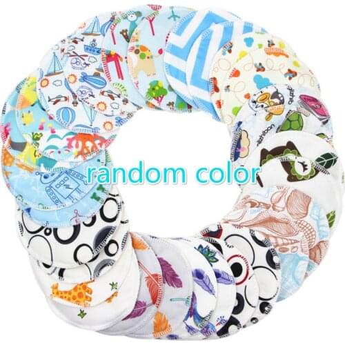 1 Pcs Three Layers Of Bamboo Cellulose Color Anti-galactorrhea Pad Can Be Washed After Delivery