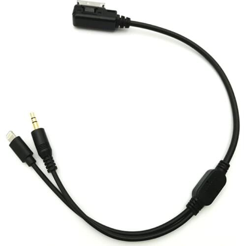 8 Pin Music Interface AUX Cable Cord Charging Wire For Mercedes-Benz B C E Class