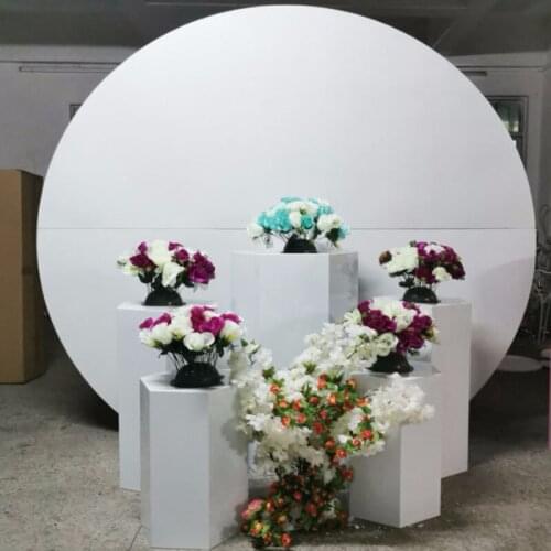 Wedding Stage Large Pillar Stand Dessert Table Cake Flower Rack Welcome Area stand Luxury Birthday Kids Shower Photo Props