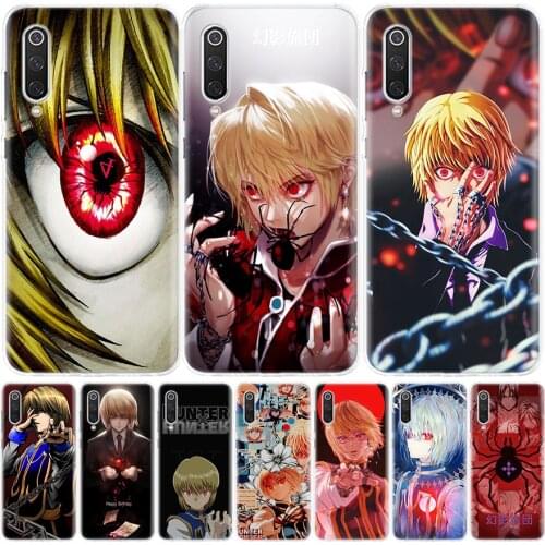 Hunter X Hunter Kurapika Silicon Phone Case For Xiaomi Redmi Note 10 9 8 9S 8T 7 6 5 6A 7A 8A 9A 9C Pro Customized Cover Coque