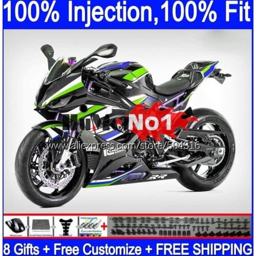Injection Kit For BMW S1000 RR S 1000 RR CC 2019 2020 2021 129MC.71 S 1000RR S1000-RR green black S1000RR 19 20 21 OEM Fairings