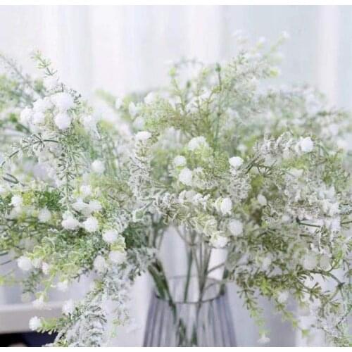 Artificial Flowers Plastic Plants Fake Blossom Beautiful Hand Bouquet Decoration Fashionable Wedding Simple Party The New 2021