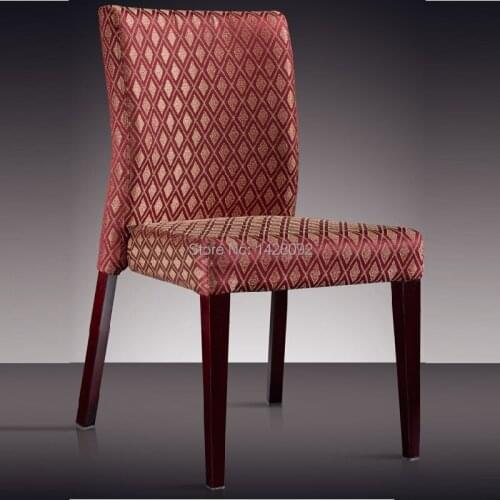 Quality modern fully upholstered hotel chair dining chair LQ-L8071