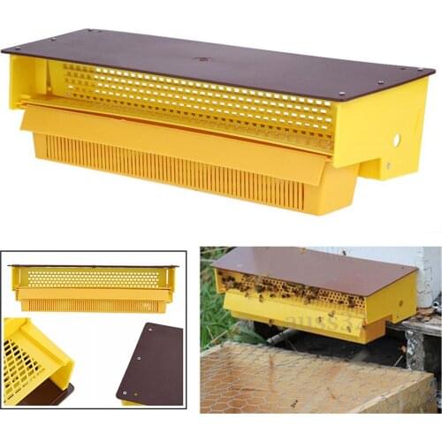 Bee Pollen Trap Removable Pollen Tray Collector 39×14×10cm Easily adjusted