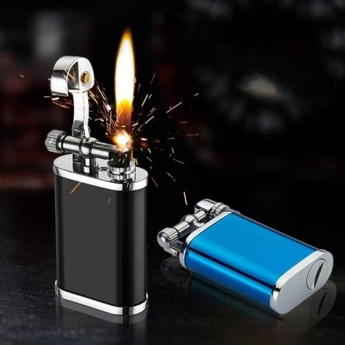 2020 New Classic Metal Rretro High-end Atmosphere Lighter Grinding Wheel Wipe Wheel Igniter Temperament Gift For Men