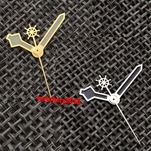 New Arrival NH35 NH36 Model Watch Hands Spare Parts For 7s26 4r35 7009 Gold/Black Color Replacements Watch Needles