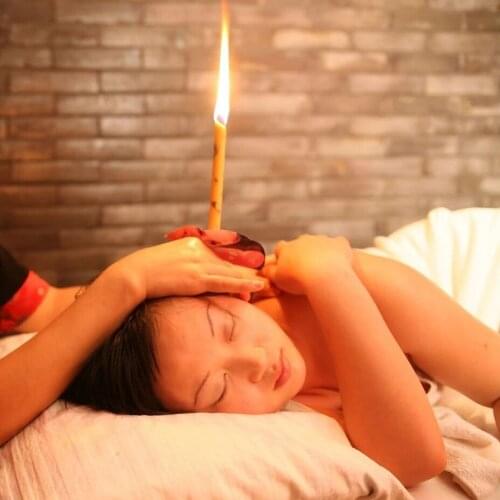 Wholesale! great quality! Aromatherapy Ear Candle Health Care Beauty Product Trumpet Cone Ear Candle (1000pcs / lot = 500pairs)