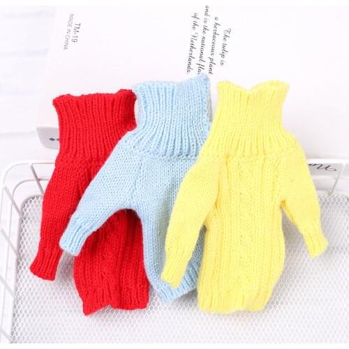 Dress Coat Tops Wear Accessories Soft Long Sleeve Pretty Long Coat Cotton Dress Jacket For Barbie Doll Sweater Dolls Accessories