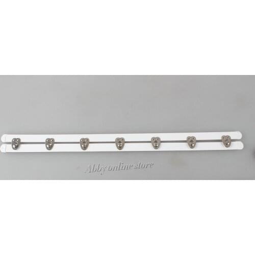 Buckle,Corset Fastener,14"/35cm, Seven Hooks 50 pair