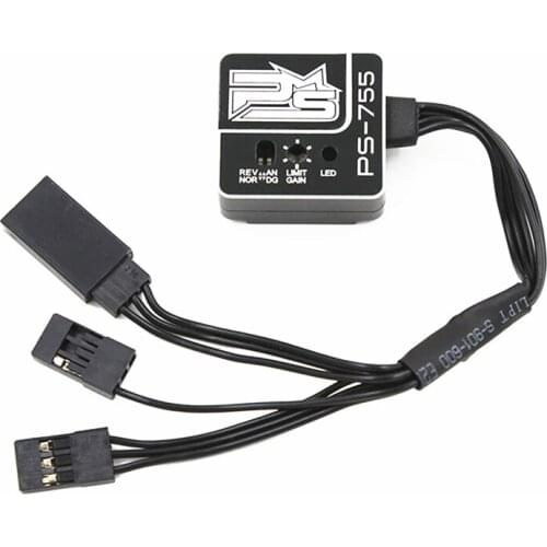 PS755 Aluminum Shell Ultra-Small Gyro Rc Racing Car Gyroscope Gyro For Rc Car