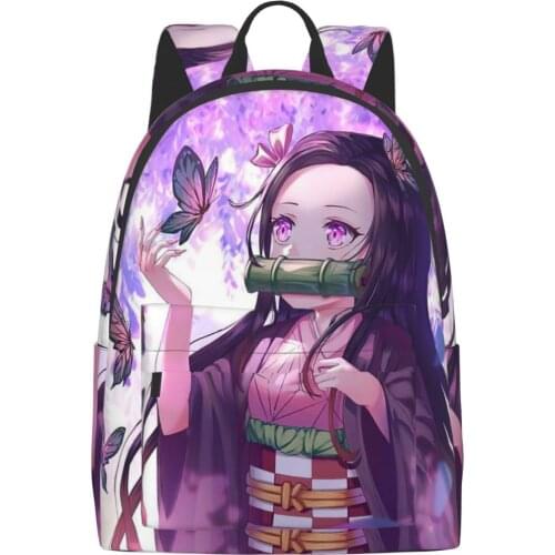Kamado Nezuko - Kimetsu No Yaiba Girl backpack boy computer backpack man backpack woman backpack