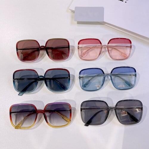 Vintage Square Sunglasses Women Luxury Brand Gradient Sun Glasses UV400 lunette de soleil femme