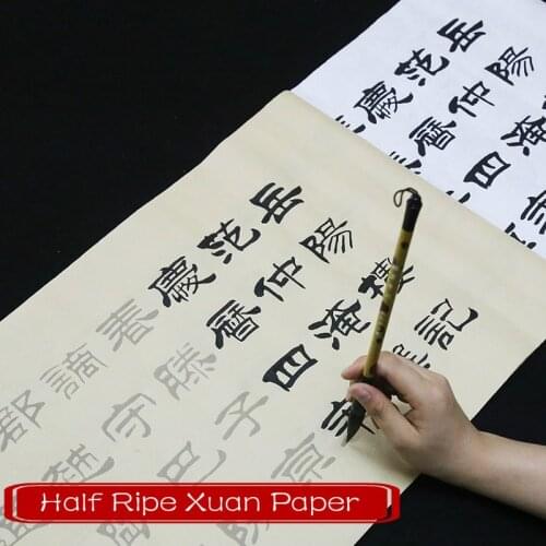 Chinese Brush Calligraphy Practice Copybook Rice Paper Copybook Adult Beginner Liu Bingsen Official Script Calligraphy Copybooks