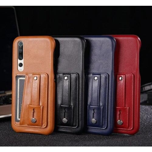Ultra Light Leather Case For Xiaomi Mi Note 10 Lite 3 mix 2 2s 6x A1 A2 Lite A3 8 Pocophone F1 Back Case Card Slot Stand Cover