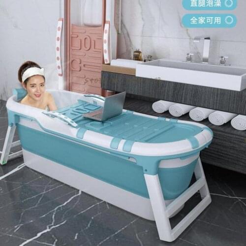 Bathtub Adult Foldable Thickened Bathtub Large Bathtub Household Adult Full Body Bathtub Artifact