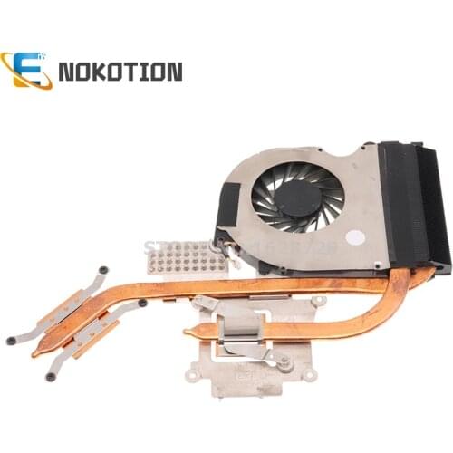NOKOTION DA0ZYAMB8D0 For ACER aspire 8943 8943G Series Laptop CPU GPU heatsink CPU Cooling fan Heater