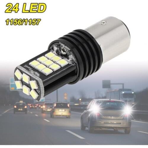 500LM 5W Signal Lamp P21w Led Ba15s 1156 Py21w Bulb 3030SMD Canbus 1157 Led Bay15d P21/5w Turn Brake Backup Light 12V