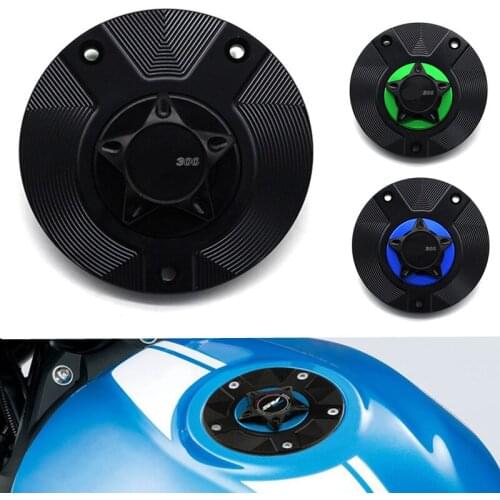 Motorcycle Accessories CNC Fuel Tank Fuel Cap Gas Tank Cover For Kawasaki Ninja300 ninja 300 EX300 2013-2017