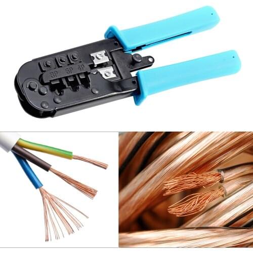 Automatic Cable Wire Stripper Crimping Crimper Cable Cutter Wire Stripper Crimp Pliers Electrical Repair Clamp