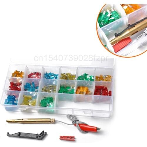 Auto Fuse Mini, Small Medium, 300 Piece Suit 5a / 10a / 15a / 20a / 30a Fuse