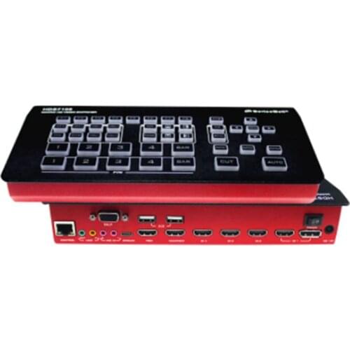 DeviceWell HDS7105 Black Magic Design ATEM Mini Pro DP Live Stream Switcher Portable HD Video Switcher Mixer for Broadcast