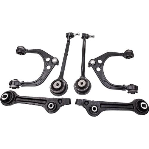 6 Piece 5168389AB Front Upper & Lower Control Arm For Dodge Challenger 2011-2014 RWD 4670508AF 4670509AF