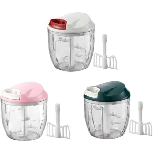 Multifunctional Manual Vegetable Fruit Cutter Chopper Handheld Meat Onion Grinder Shredder Effective Kitchen Cutter Tool