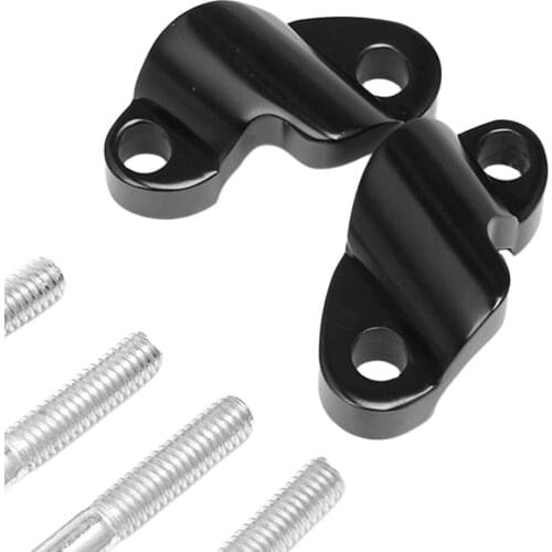 Modification CNC Aluminum Alloy Adjustable Handlebar Riser Set for Harley Sportster 1200X