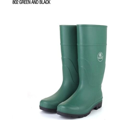 2021 rain boots cheap safety rubber boots wholesale Chinese factory mining work water shoes