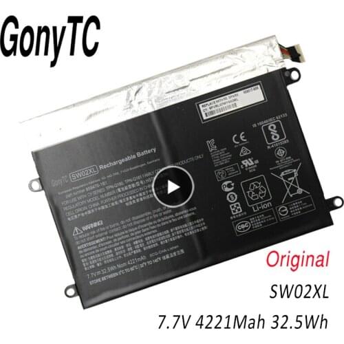 SW02XL Tablet Laptop Battery For HP x2 210 G2 TPN-Q180 TPN-Q181 HSTNN-IB7N 859470-1B1 859517-855