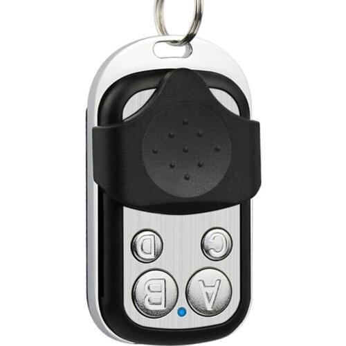 ABCD Wireless RF Remote Control433 MHz Electric Gate Garage Door Remote Control Key Fob Controller