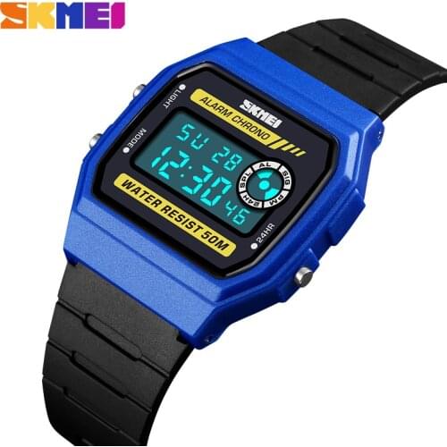 Fashion Digital Wristwatches Womens Watches Sport SKMEI Brand Wrist Watch Waterproof Stopwatch Alarm Students Relogio Feminino