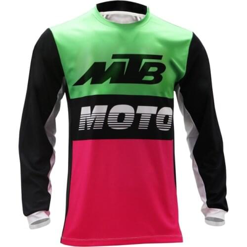 Men Cycling Downhill Jersey Quick Dry 2021 Long Sleeve MTB Road Bike Shirts Mountain Bicycle Wear Maillot Ciclismo clothing
