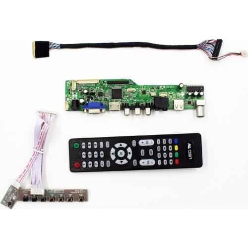 M6 LCD TV controller board with TV AV VGA Audio USB HDMI-compatible for 15.6 inch lcd panel 1920X1080 B156HW03 V0 LP156WF1-TLB2