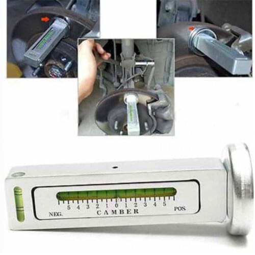 Adjustable Wheel Positioner Magnetic Camber Castor Strut Wheel Alignment Gauge Tool Four Wheel Positioner Car Maintenance Tool