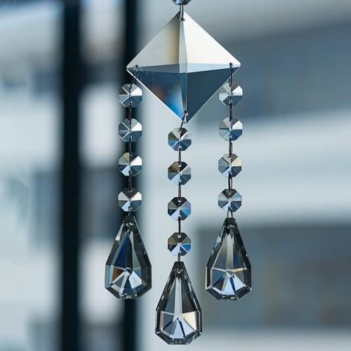 Handcrafted Window Hanging Suncatcher Art Reiki Prisms Pendant Room Decoration Accessories Fashion DIY Curtain Decoration