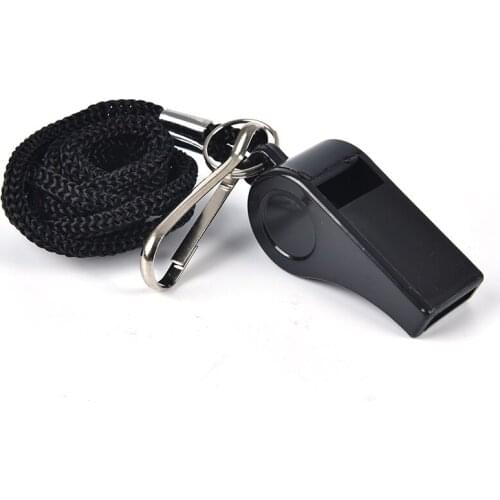Coach Whistle Sports Football Basketball Referee Training Whistle Outdoor Survival With Lanyard 1PC