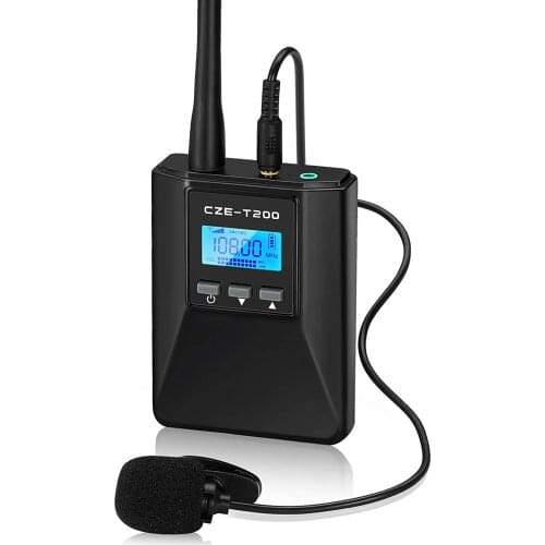 200mW FM Radio Station Portable Transmitter and Receiver 76-108MHz Adjustable