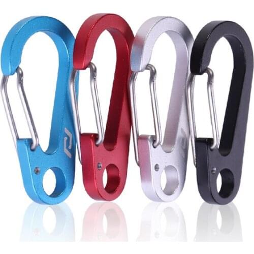 A239 High quality aviation aluminum alloy 6063 simple spring quick trailer car keychain EDC